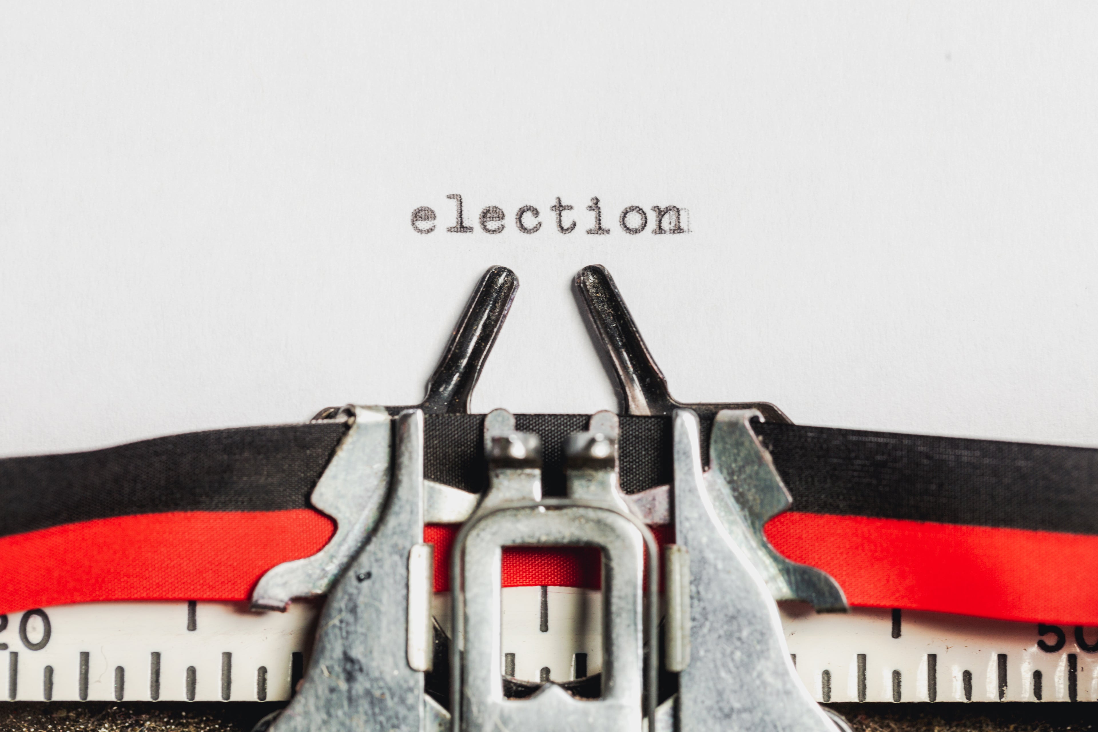 election-on-a-typewriter-machine - Politically Correct