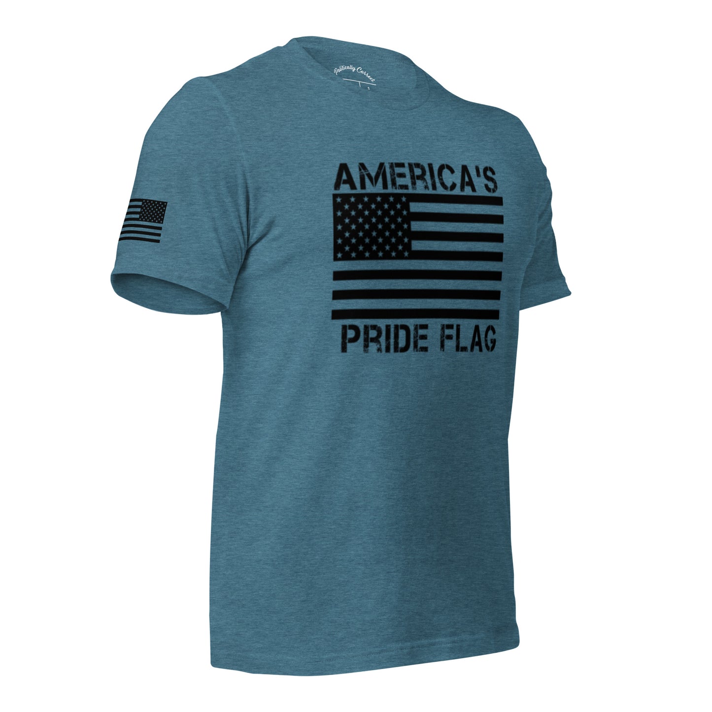 American Pride Flag Bright